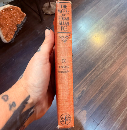 The Works of Edgar Allen Poe 1904 Essays Philosophy
