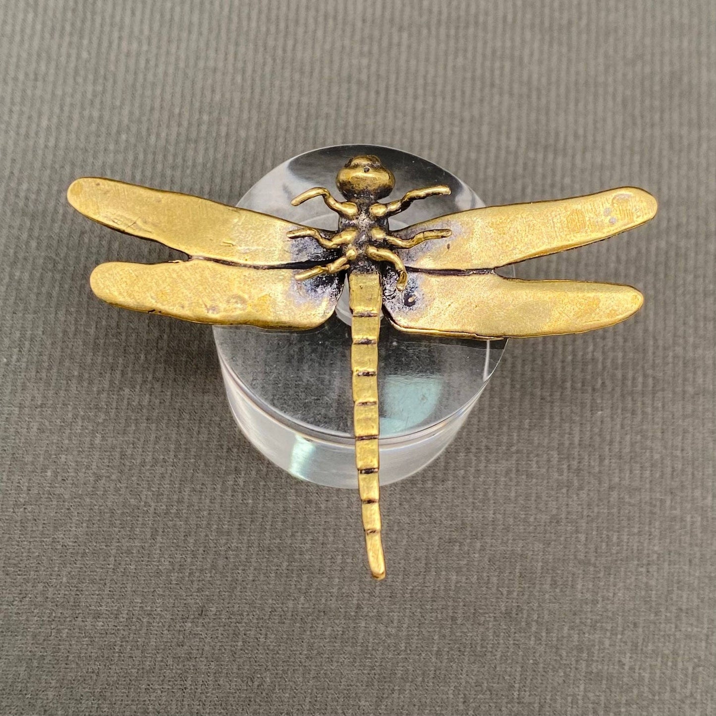Brass Dragonfly Figurine