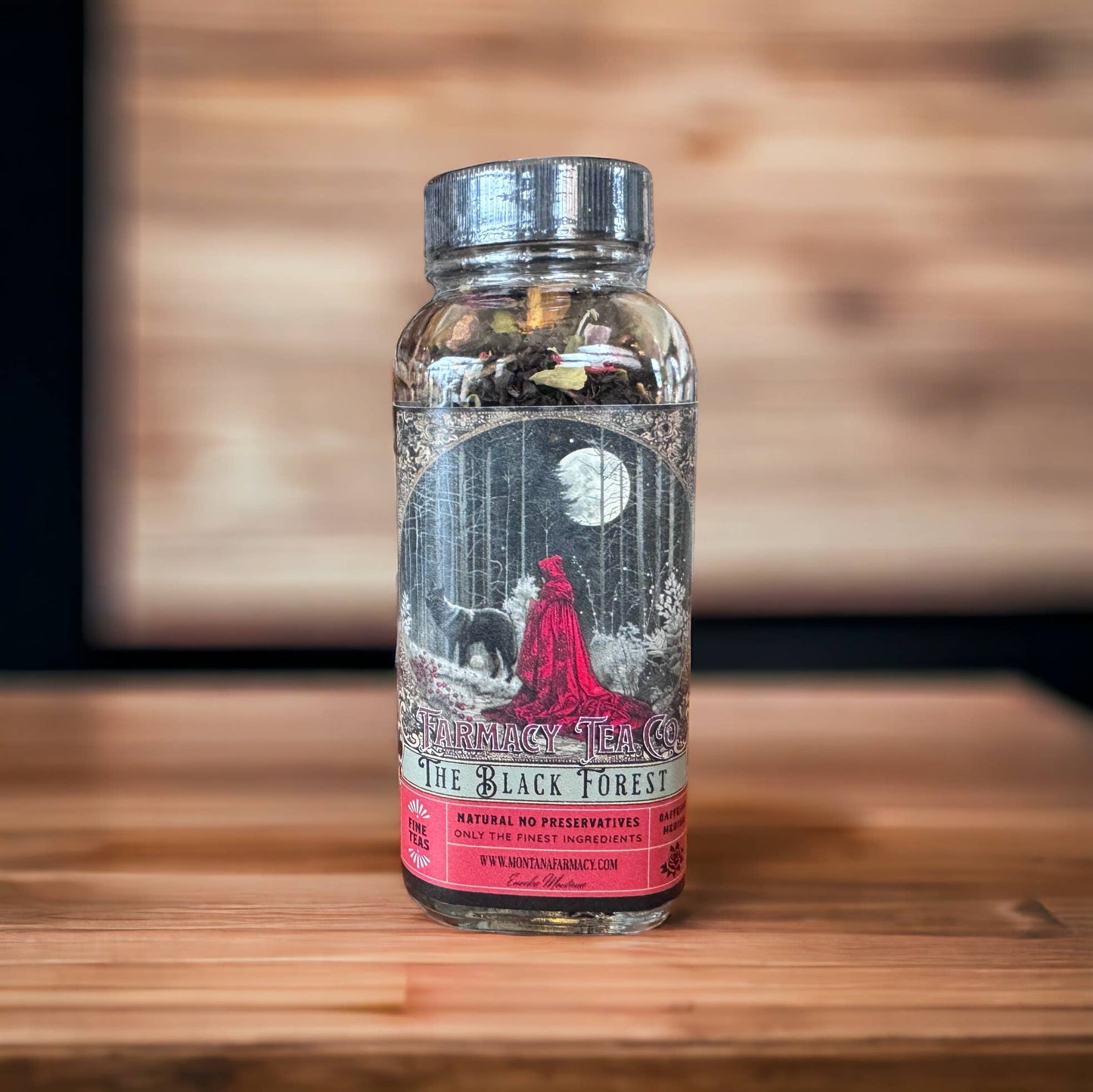 Black Forest deep lovely Vintage Victorian Dark Academia Tea