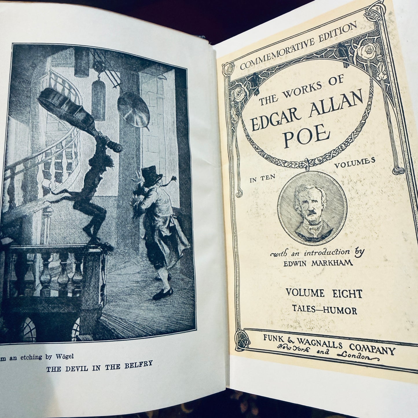 The Works of Edgar Allan Poe 1904 Tales Humor Black Book