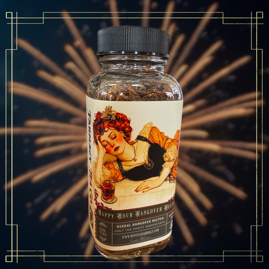 Happy Hour Hangover Helper Herbal Tea Jar