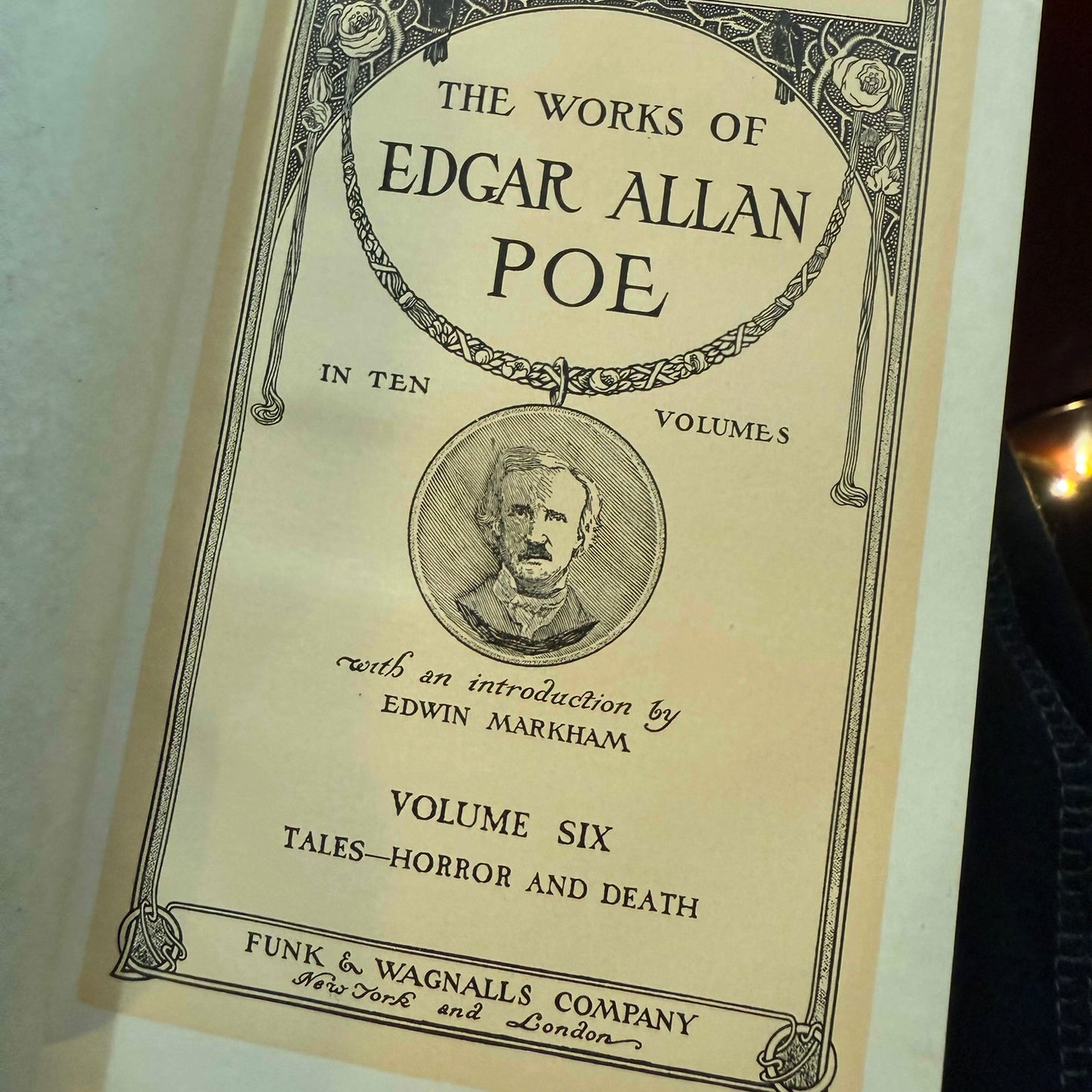 The Works of Edgar Allen Poe 1904 Tales of Horror and Death