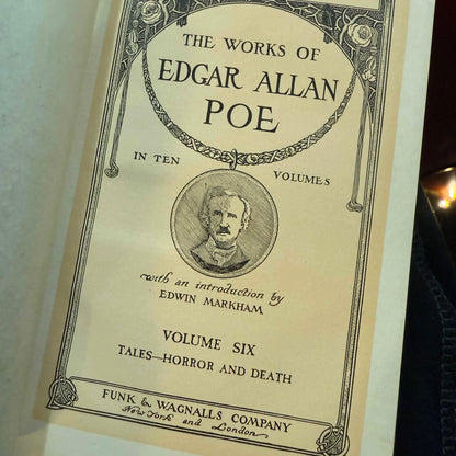 The Works of Edgar Allen Poe 1904 Tales of Horror and Death