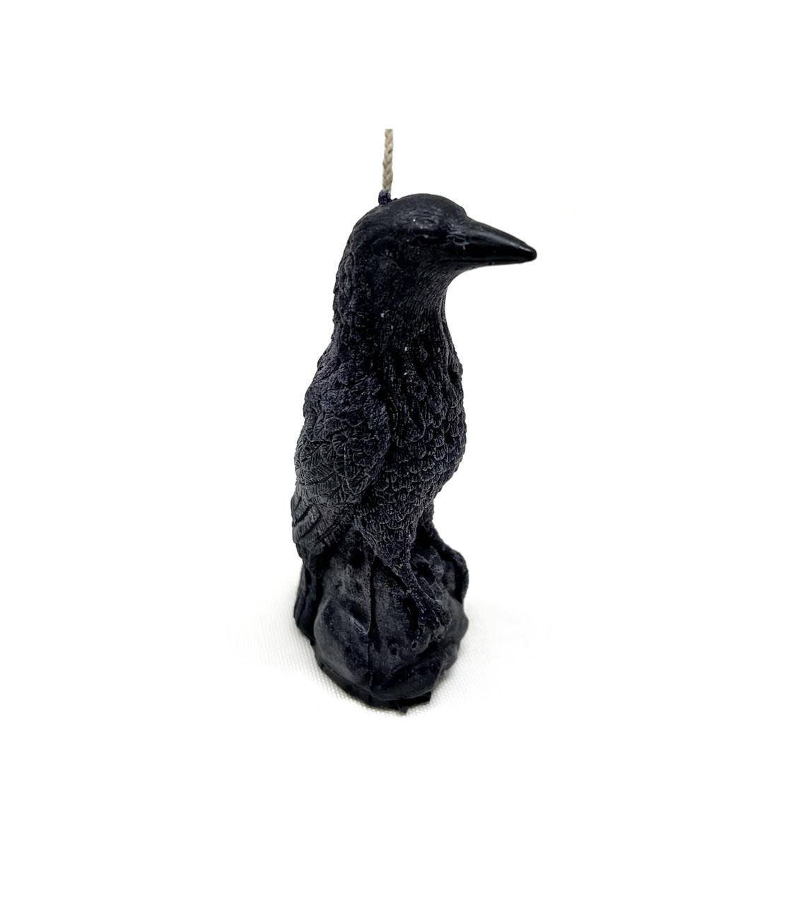 Raven candle  Black