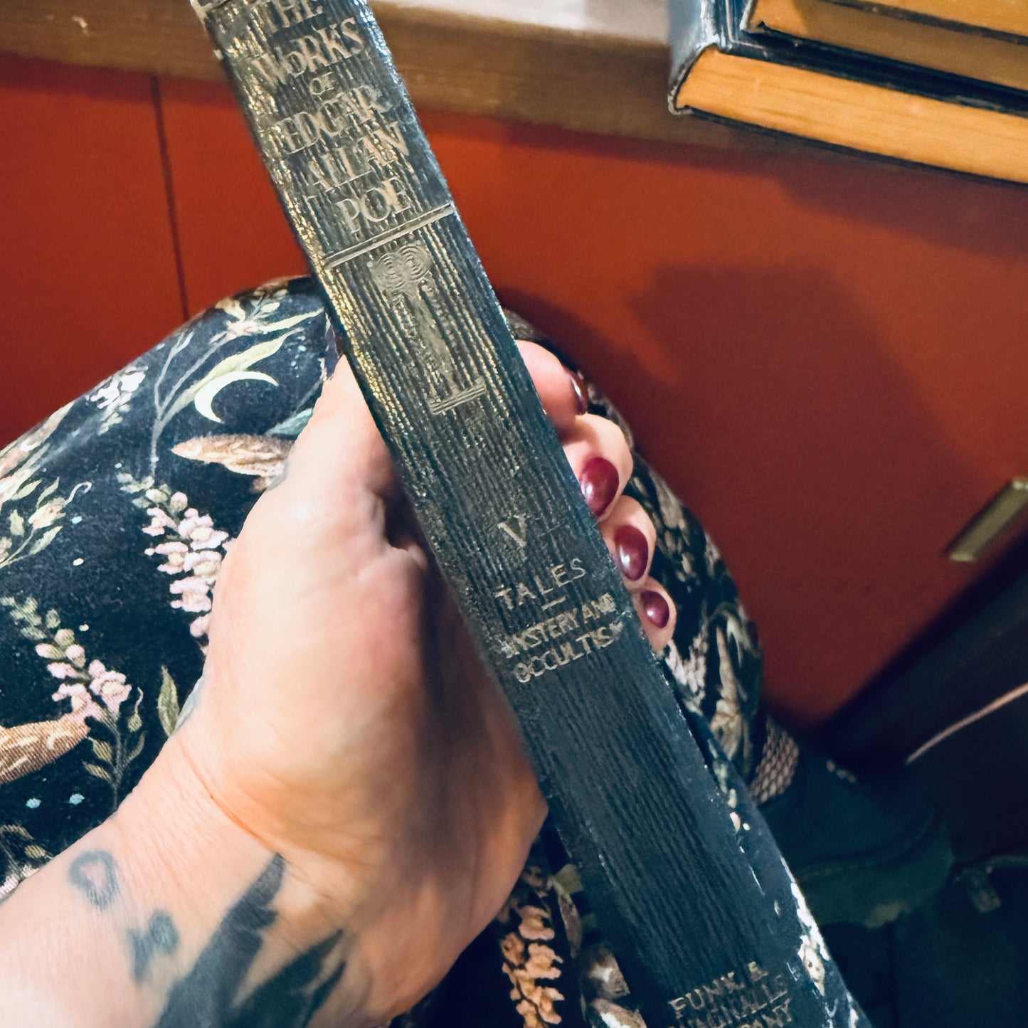 The Works of Edgar Allan Poe 1904 Mystery Occultism Black Book
