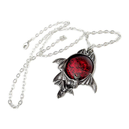 Blood Moon Pewter Pendant