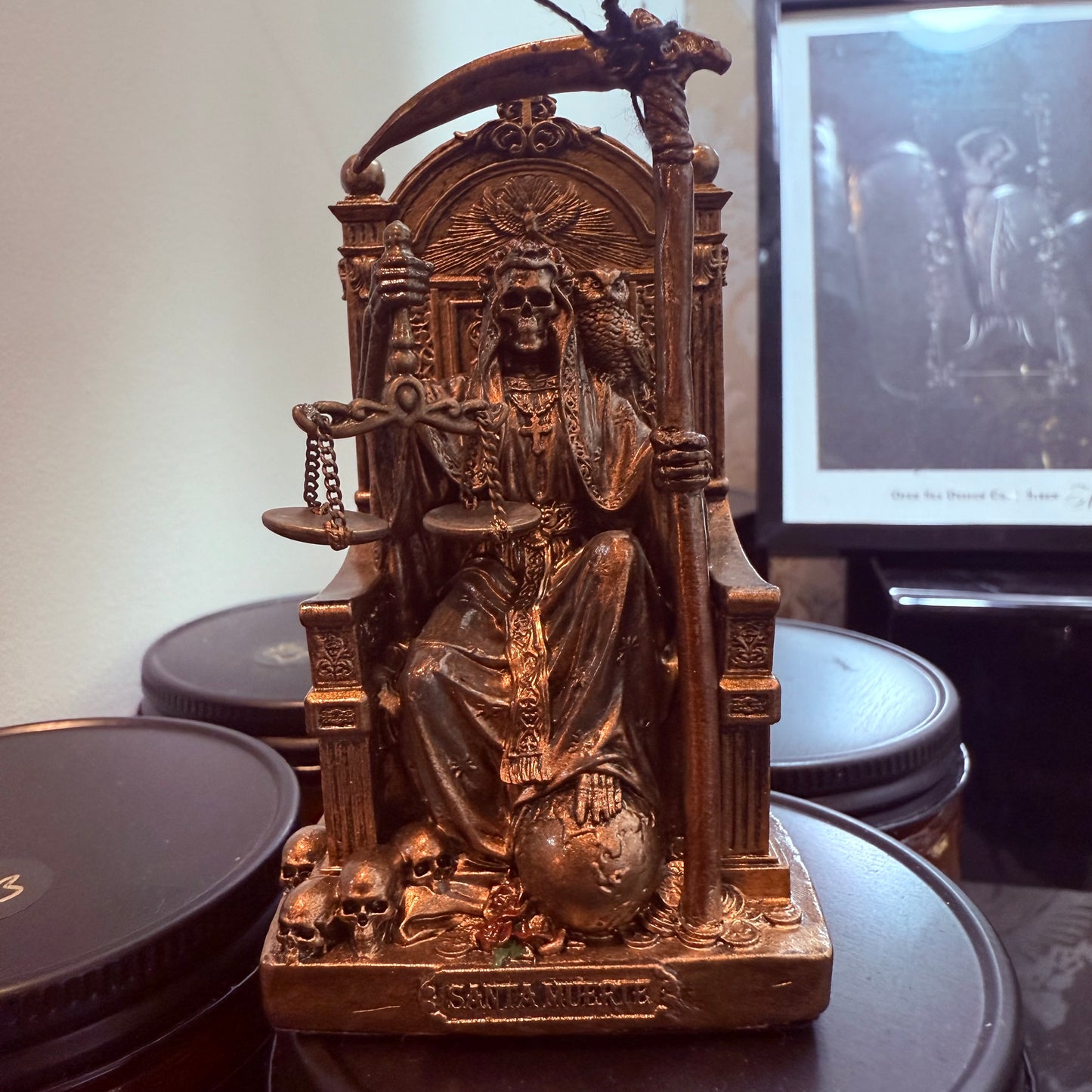 Santa Muerte Altar Figure 3”