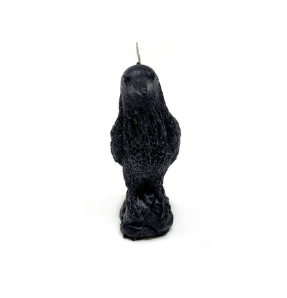 Raven candle  Black