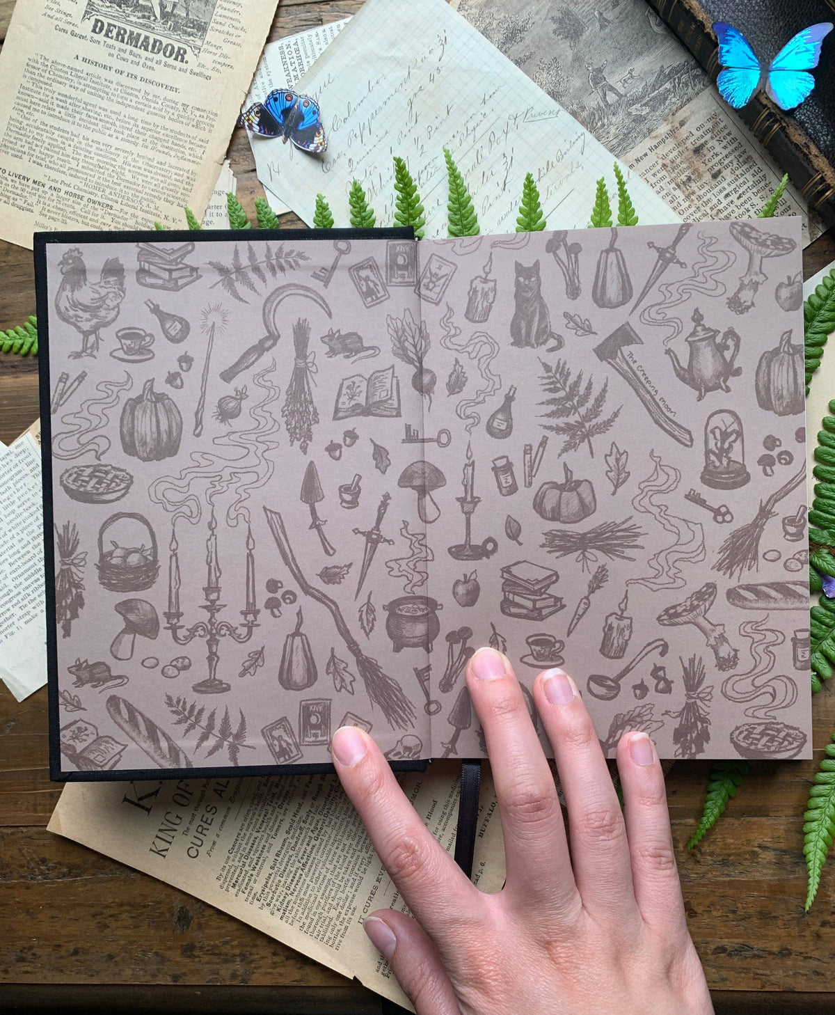 The Grimoire - Lined Notebook