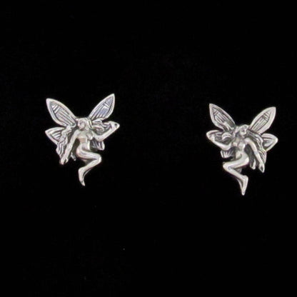 Sterling Silver Fairy Post Earring