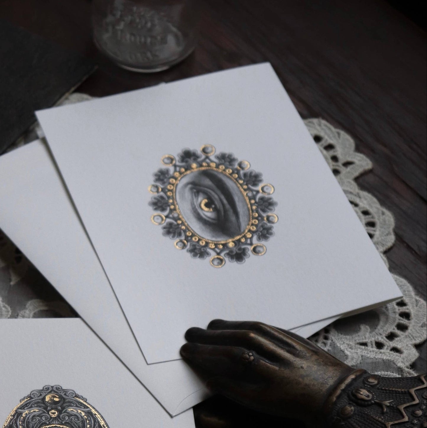 Oculus One Foil Greeting Card