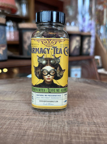 Introvert Tea Inspired by Wes Anderson, Cats, & introverts