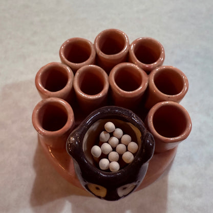 Antique 1940’s Japan Black Cat Match Holder