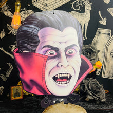 Load image into Gallery viewer, Antique Halloween Dancing Crepe Limbs Dracula Diecut Halloween Decor
