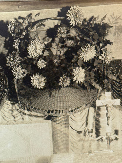 Victorian Memento Mori Funeral Photo Cabinet Card