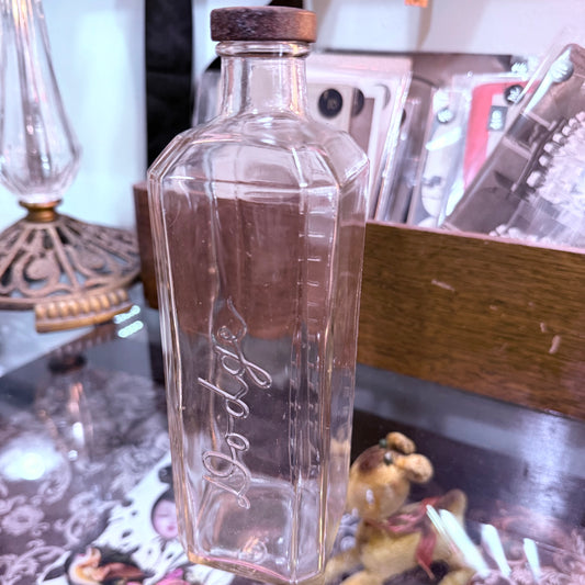 Antique Dodge Enbalming Bottle