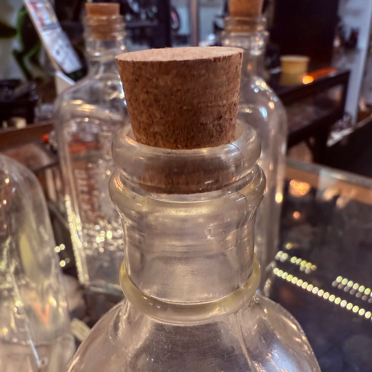 Antique Undertakers Supply Co Enbalming Fluid Bottle