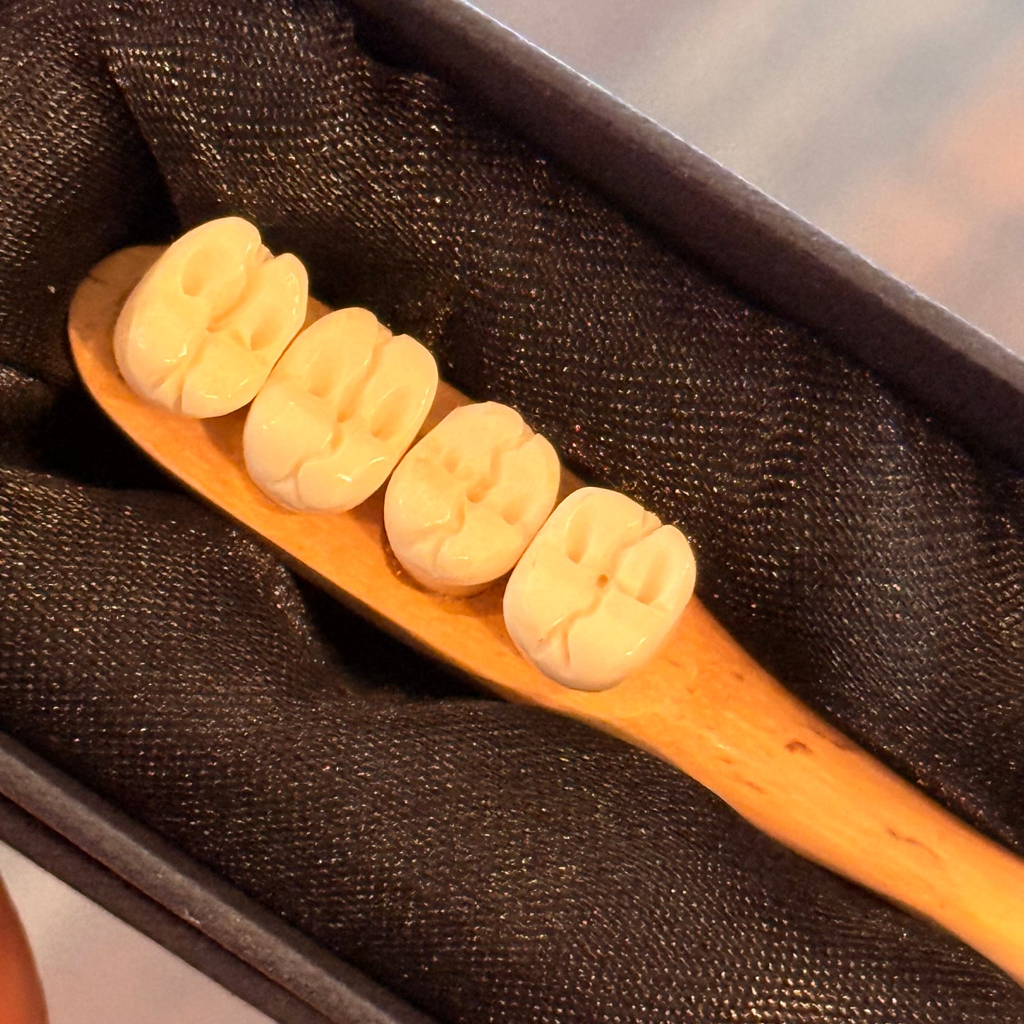 Wood & Antler Carved Toothbrush