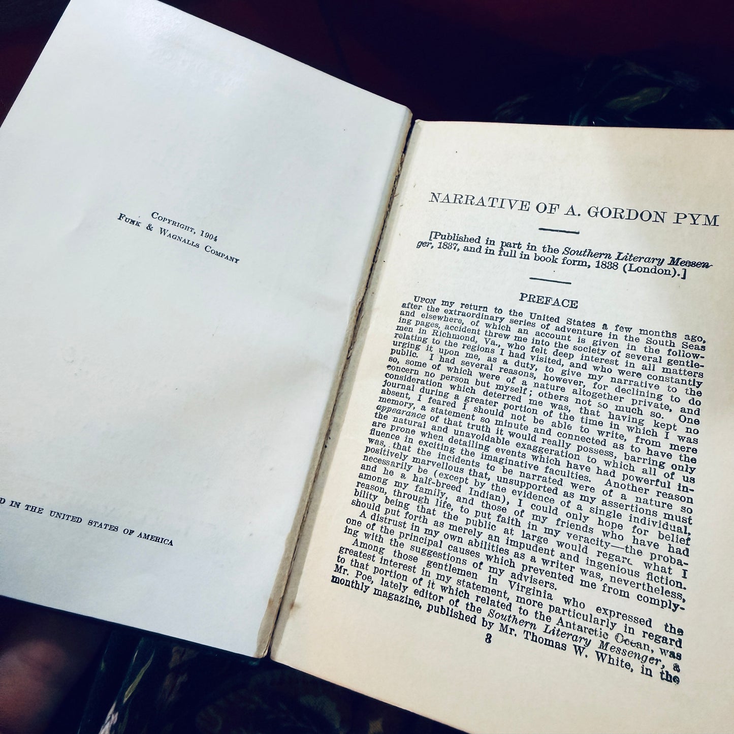 The Works of Edgar Allan Poe 1904 Marvelous Adventure Black Book