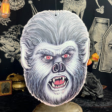 Load image into Gallery viewer, Antique Werewolf Wolfman 16” Diecut Halloween Decor
