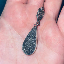 Load image into Gallery viewer, Gothic Victorian Gargoyle Hematite Sterling Necklace
