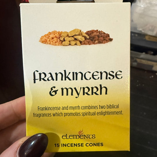 Frankincense Myrrh Incense Cones