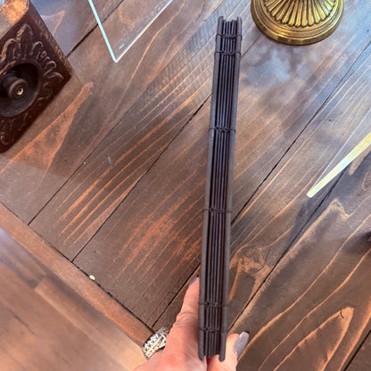 Hand Bound Black Pages Journal