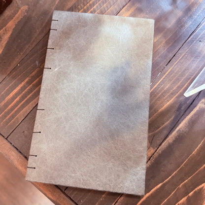 Hand Bound Black Pages Journal