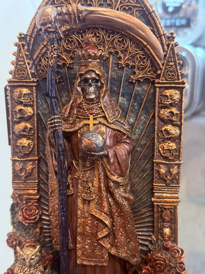 Santa Muerte Arch Altar Figure