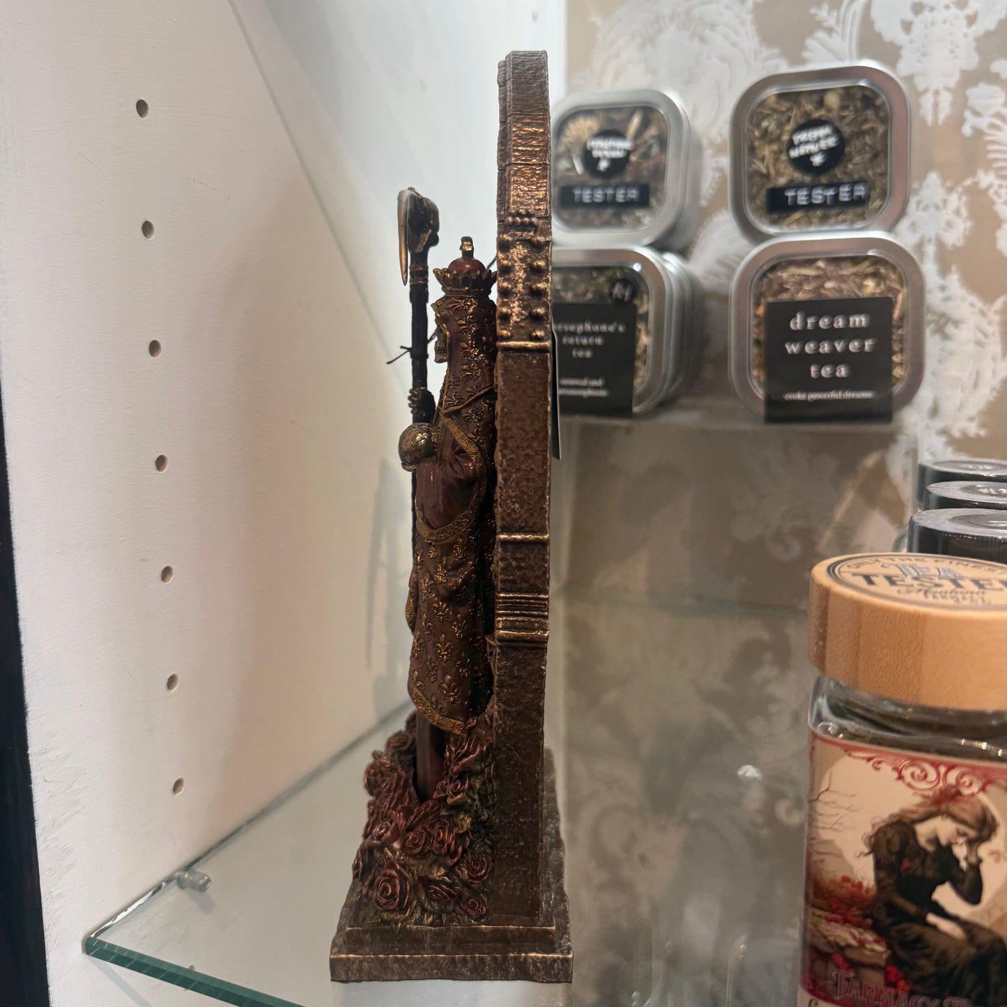 Santa Muerte Arch Altar Figure