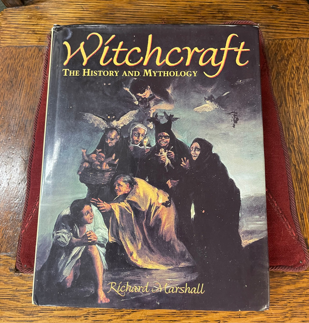 Vintage Witchcraft The History & Mythology Hardcover Book