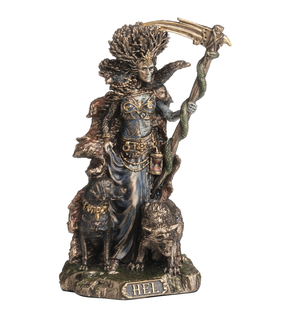 Hel Goddess Mini Altar Statue