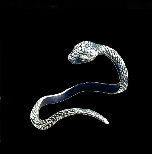 Sterling Snake Cuff