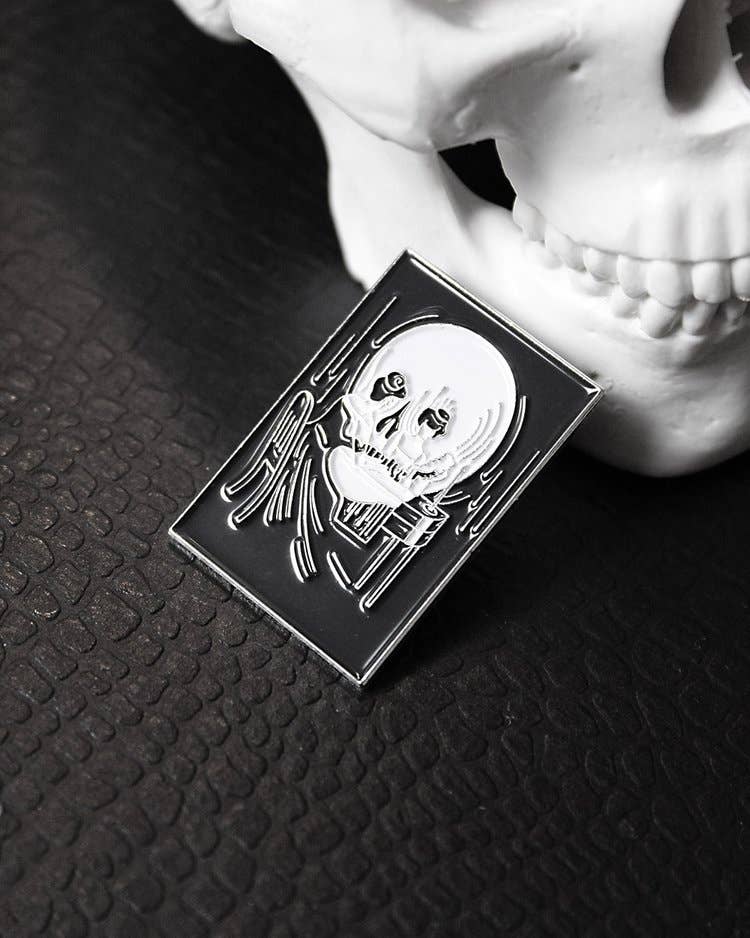All Is Vanity • Enamel Pin - Loved To Death