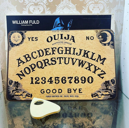 Antique 1960’s Ouija Board & Planchette Blue Ghost Original Box - Loved To Death
