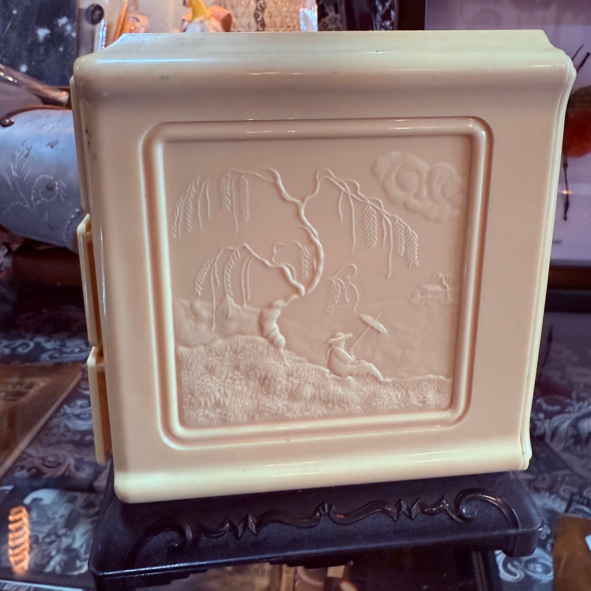 Antique Dragon Three Drawer Bakelite Box - Loved To Death