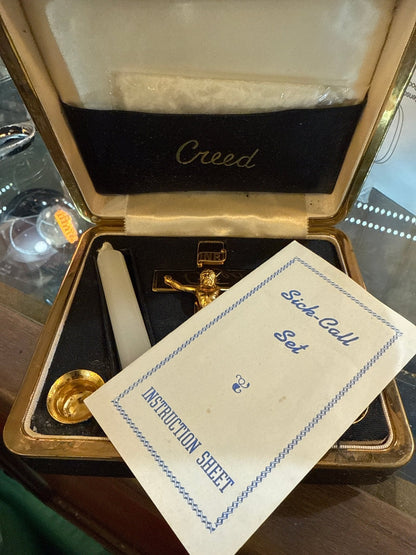 Antique Last Rites Sick Call Portable - Loved To Death