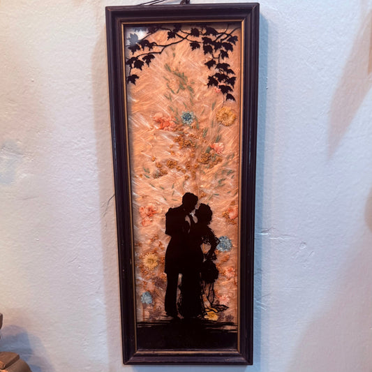 Antique Milkweed Black Framed Embrace - Loved To Death