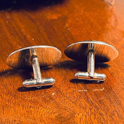 Antique Spiderweb Gold Tone Cufflinks - Loved To Death