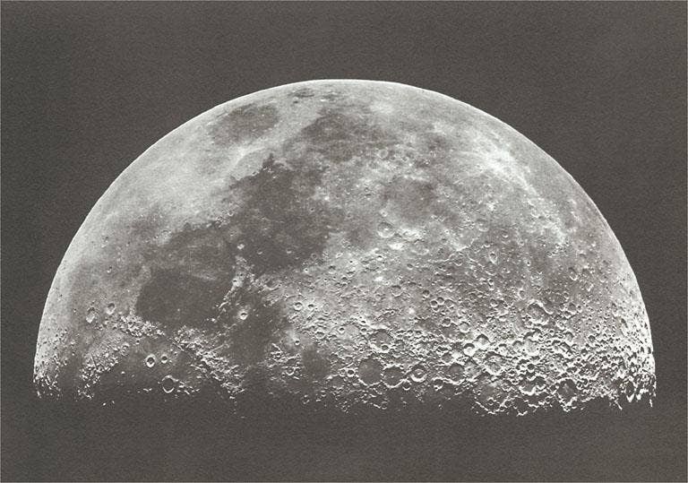 Art Print The Moon 12.5” x 18” - Loved To Death