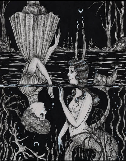 As Above So Below Fine Art Mary Syring Print - Loved To Death