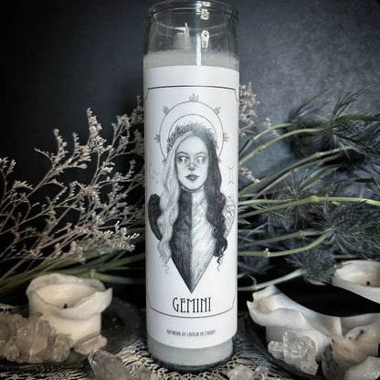 Astrology Altar Candle Caitlin McCarthy - Loved To Death