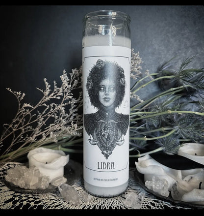 Astrology Altar Candle Caitlin McCarthy - Loved To Death