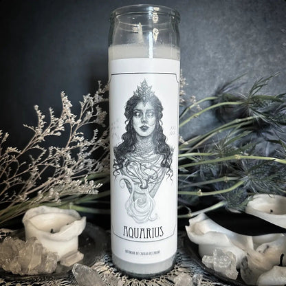 Astrology Altar Candle Caitlin McCarthy - Loved To Death