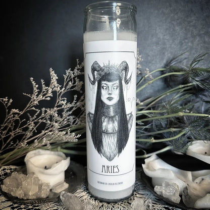 Astrology Altar Candle Caitlin McCarthy - Loved To Death