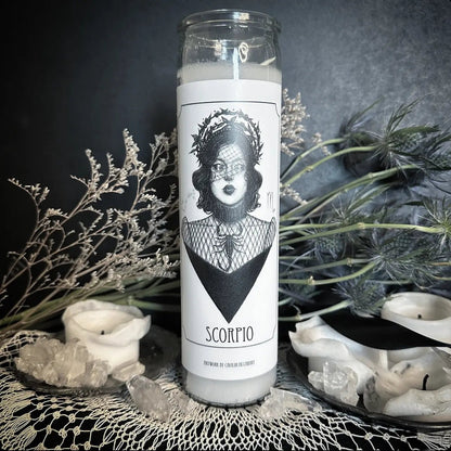 Astrology Altar Candle Caitlin McCarthy - Loved To Death
