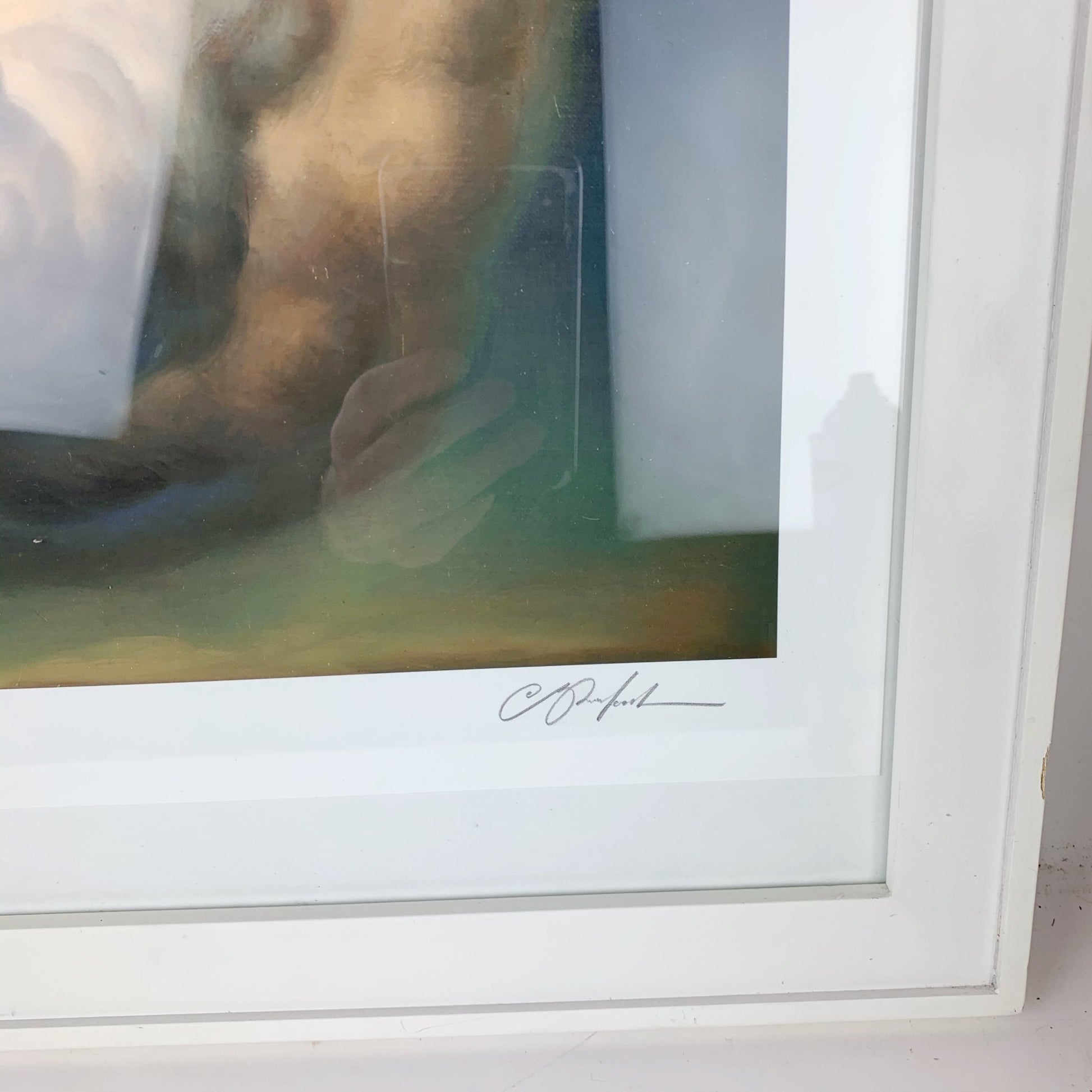 { Atman Mirage } Martin Wittfooth Giclee Print Signed Numbered and Framed - Loved To Death