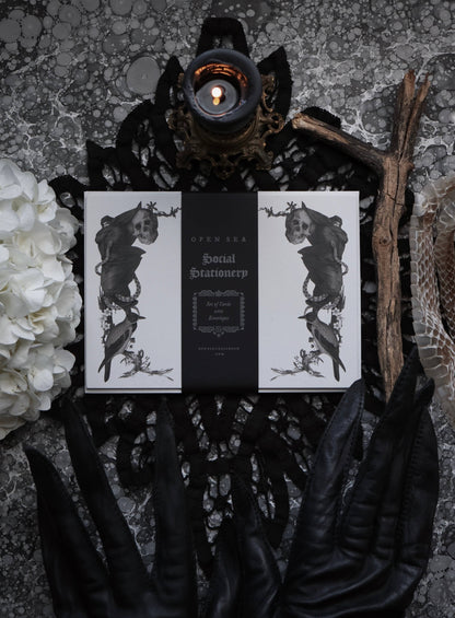 Dark Frame Notecard Set