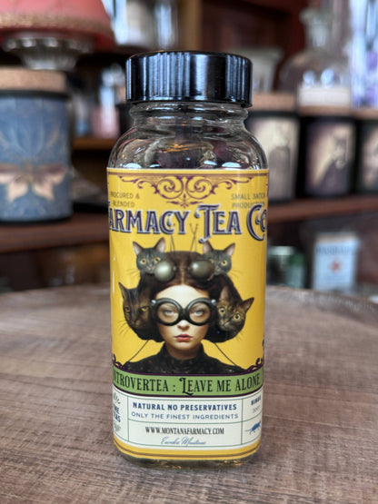 Introvert Tea Inspired by Wes Anderson, Cats, & introverts