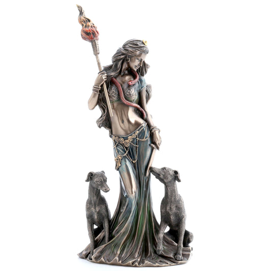 Hecate Greek Goddess Of Magic With Hounds